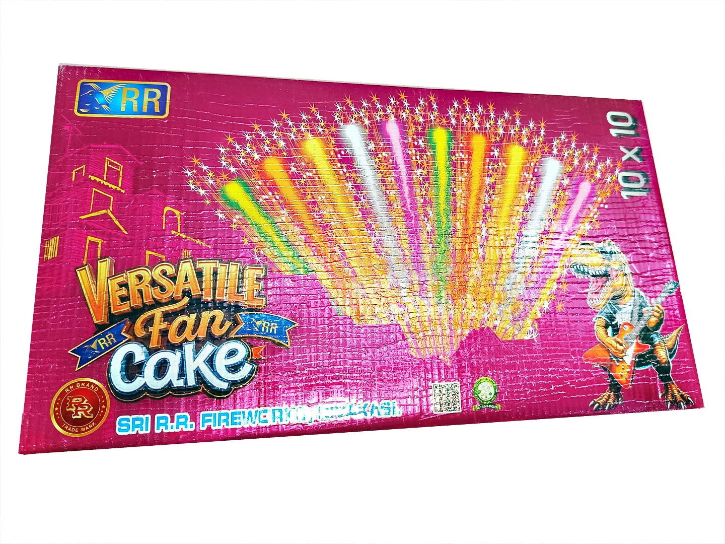10 x 10 Multi Colour (UV) Versatile Fan Cake