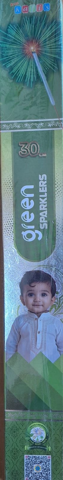 30 Cm Green Sparklers