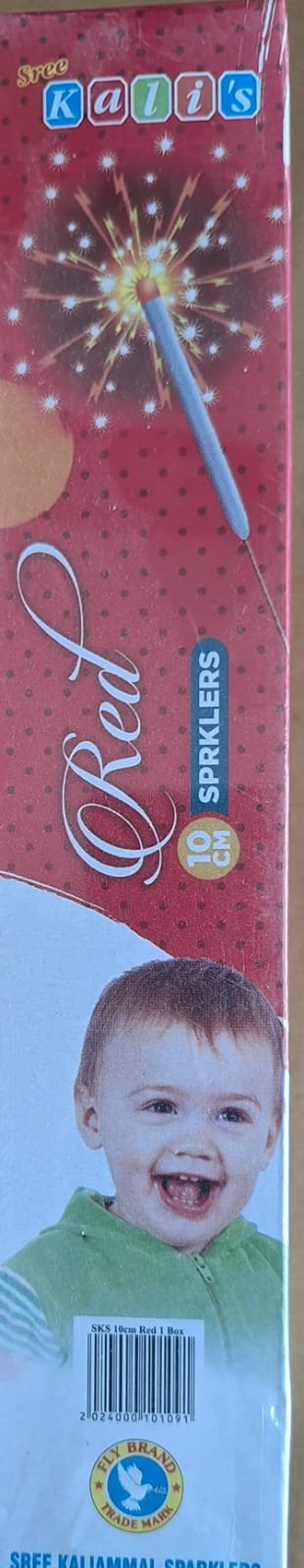 10 Cm Red Sparklers