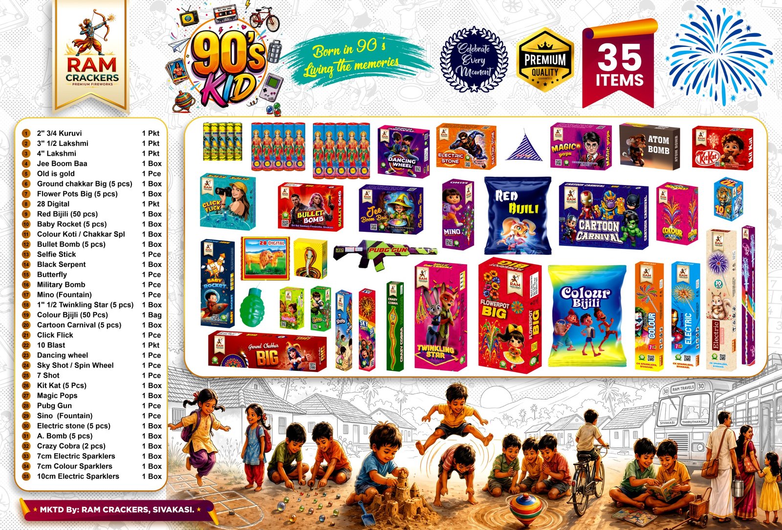 90's Kid - 35 ITEMS