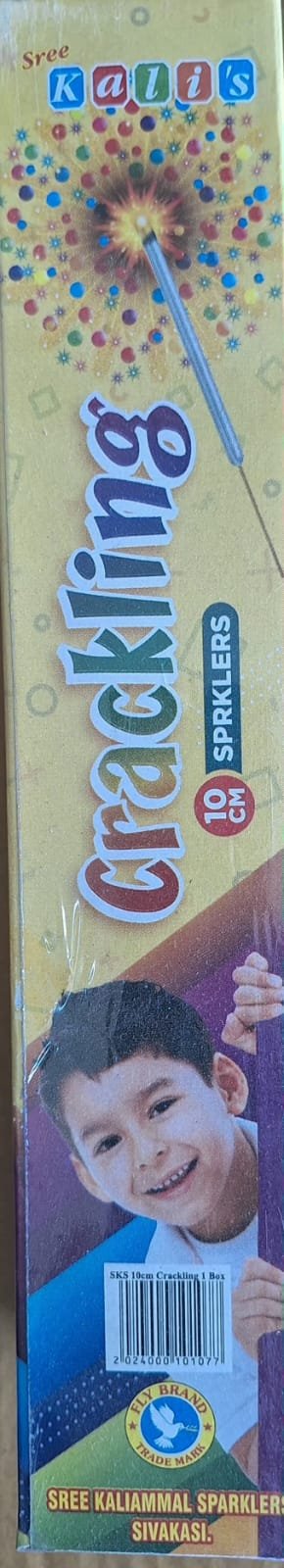 10 Cm Crackling Sparklers